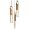 Cwi Lighting Valira Integrated LED Brass Mini Pendant, 18 In. 1586P8-3-624 - alternate 2